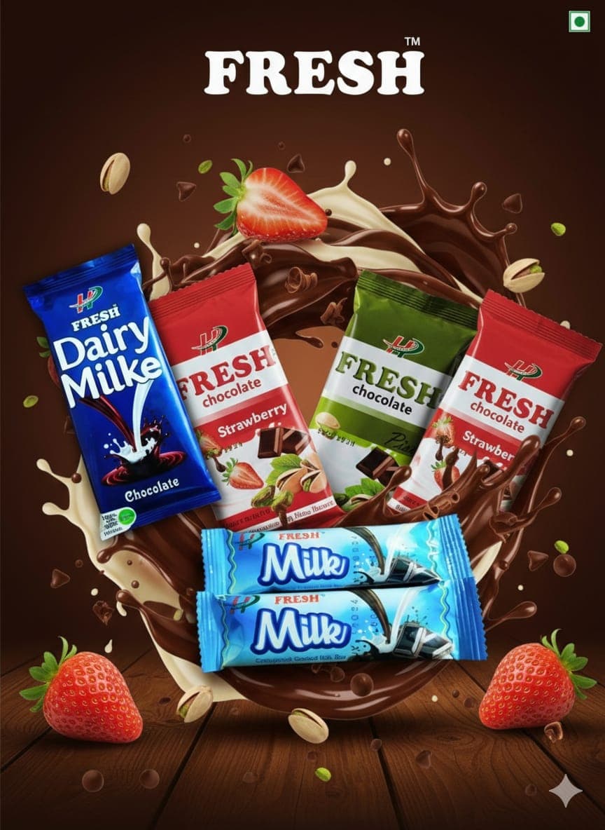 Fresh premium chocolate range by Haidery Foods
