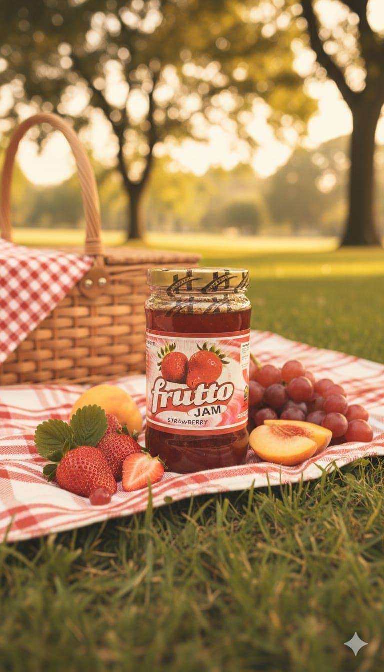 Frutto strawberry jam by Haidery Foods